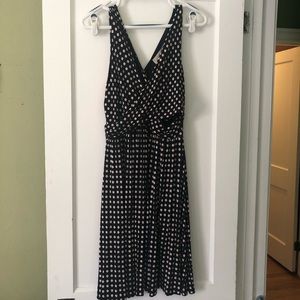 Black wrap dress from Loft, size M